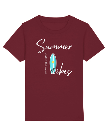 Summer Vibes Burgundy