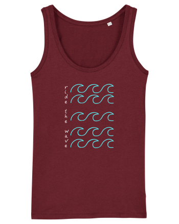 Ride The Wave Burgundy