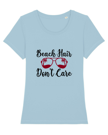 Beach Hair Don't Care Sky Blue