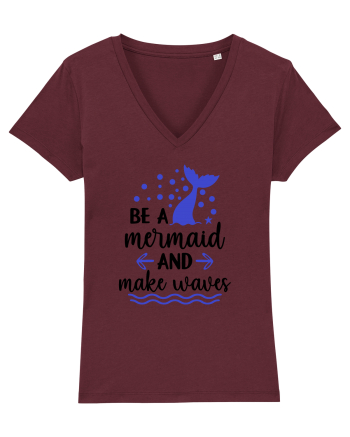 Be a Mermaid Burgundy