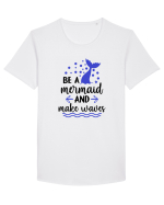 Be a Mermaid Tricou mânecă scurtă guler larg Bărbat Skater
