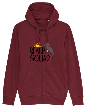 Beach Squad Burgundy