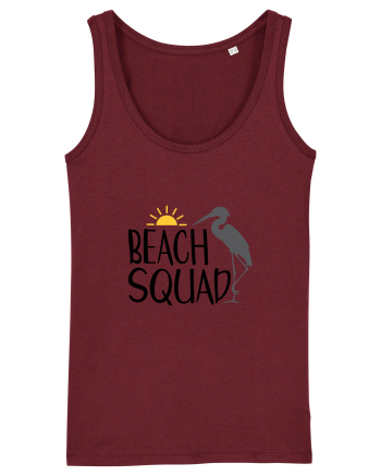 Beach Squad Burgundy
