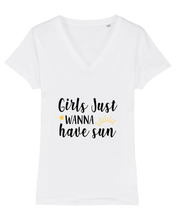 Girls Just Wanna Have Sun White
