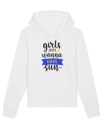 Girls Just Wanna Have Sun Hanorac Unisex Drummer