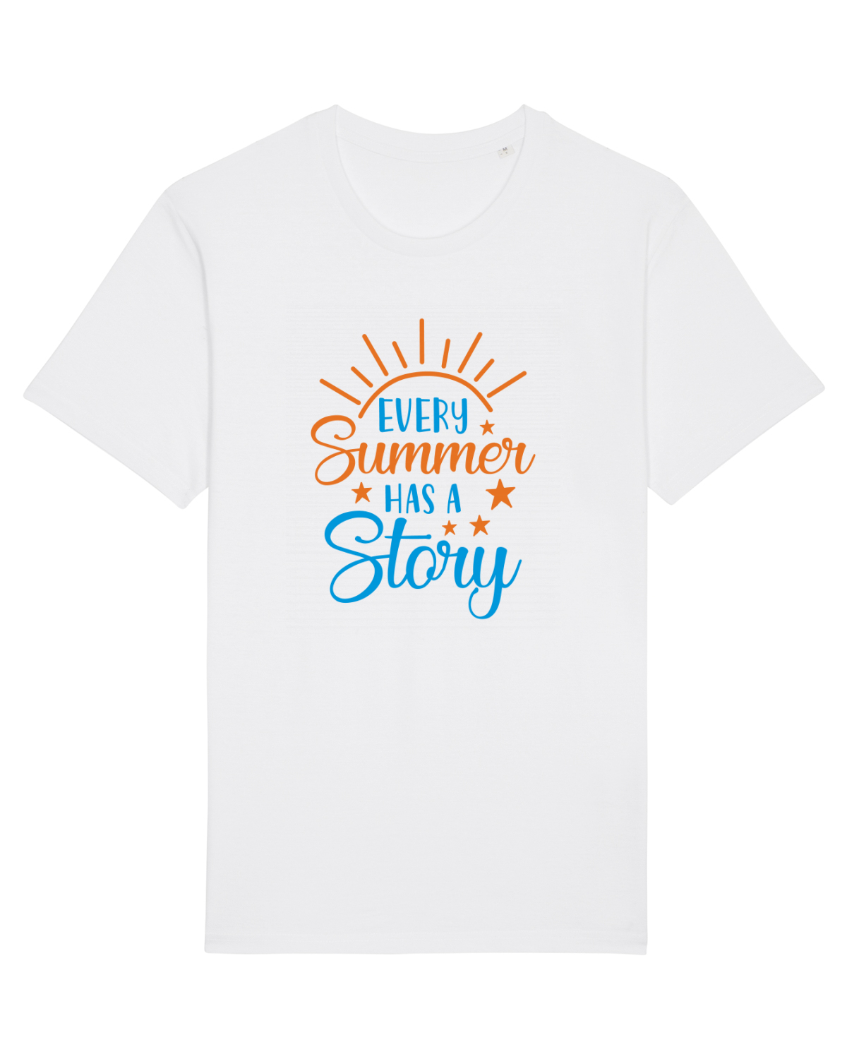 Tricou mânecă scurtă Unisex Rocker White