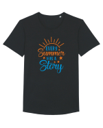 Every Summer has a Story Tricou mânecă scurtă guler larg Bărbat Skater
