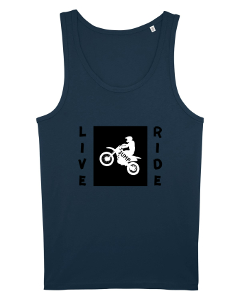 Live Ride Jump Navy