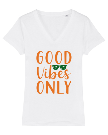 Good Vibes Only White