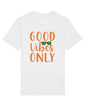 Good Vibes Only White