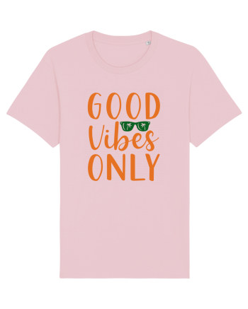 Good Vibes Only Cotton Pink
