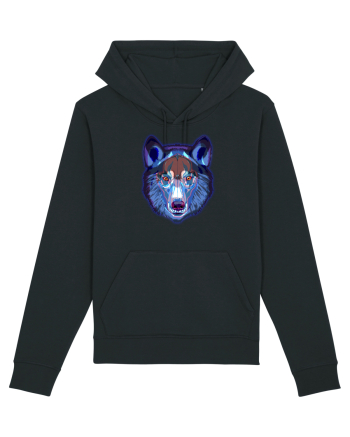 Skull Neon Wolf  Hanorac Unisex Drummer