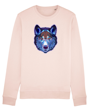 Skull Neon Wolf  Bluză mânecă lungă Unisex Rise