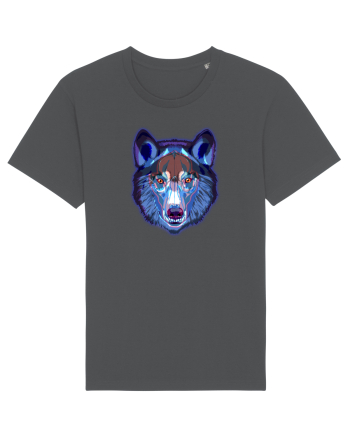 Skull Neon Wolf  Anthracite
