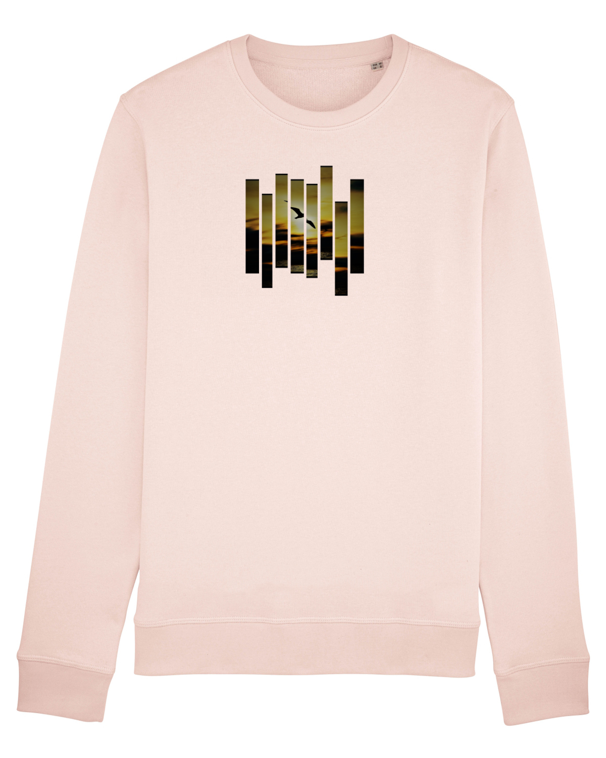 Bluză mânecă lungă Unisex Rise Candy Pink