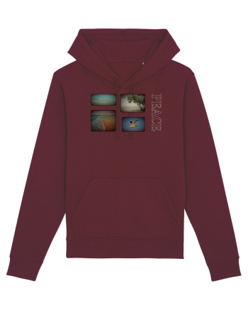 Peace Burgundy