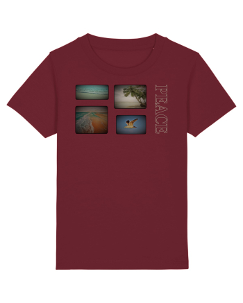 Peace Burgundy