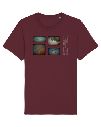 Peace Burgundy