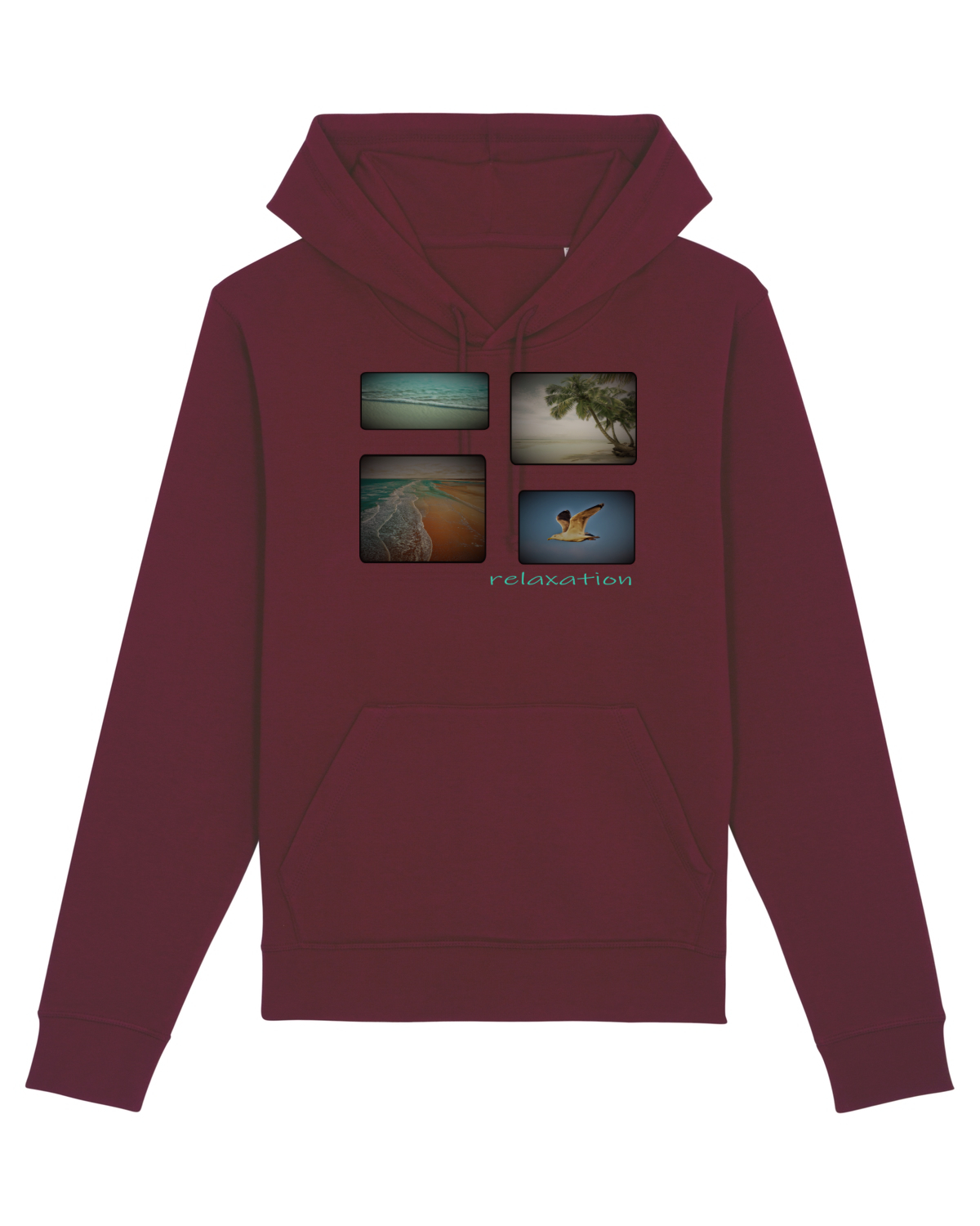 Hanorac Unisex Drummer Burgundy