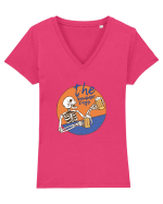 Zilele de Vară Tricou mânecă scurtă guler V Damă Evoker
