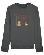 Poezia Cățeluș cu părul creț Bluză mânecă lungă Unisex Rise