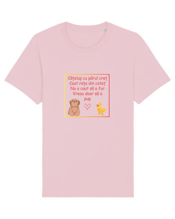 Poezia Cățeluș cu părul creț Cotton Pink