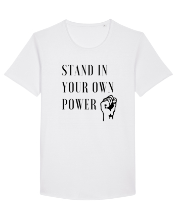 Stand in Your Own Power White