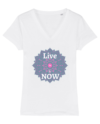 Live in The Now White