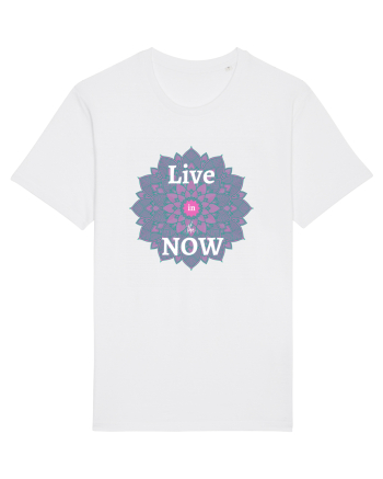 Live in The Now White