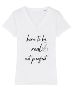 Born to be Real Tricou mânecă scurtă guler V Damă Evoker