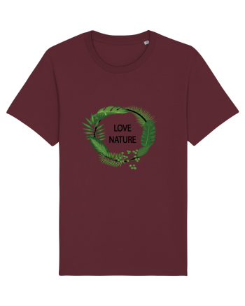 LOVE NATURE Burgundy
