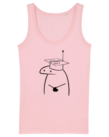 baftă, absolventule Cotton Pink