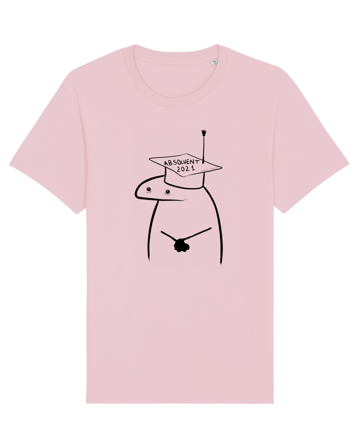 Tricou mânecă scurtă Unisex Rocker Cotton Pink