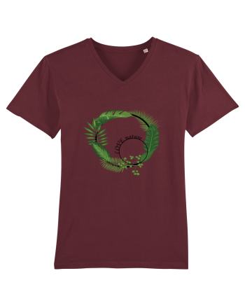 Love Nature Burgundy