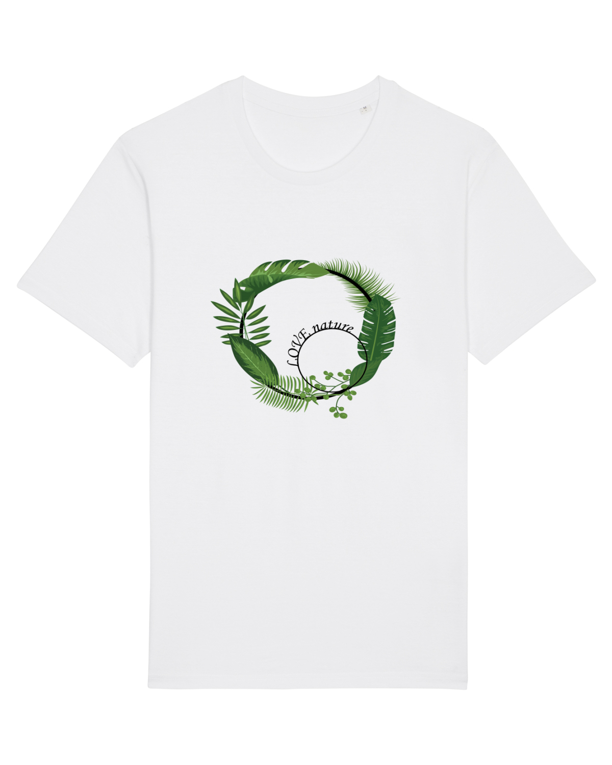 Tricou mânecă scurtă Unisex Rocker White