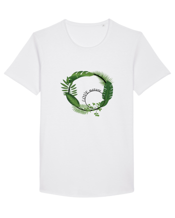 Love Nature White