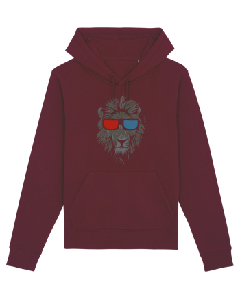 Leu 3D Burgundy