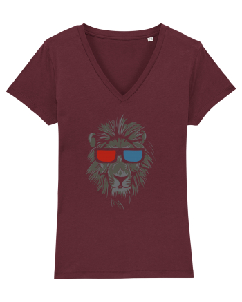 Leu 3D Burgundy