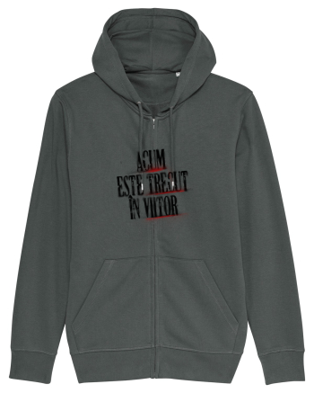 Acum este trecut la viitor (black spray) Anthracite