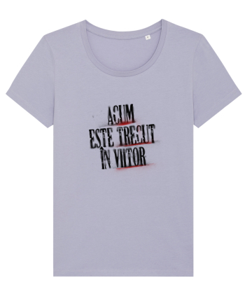 Acum este trecut la viitor (black spray) Lavender