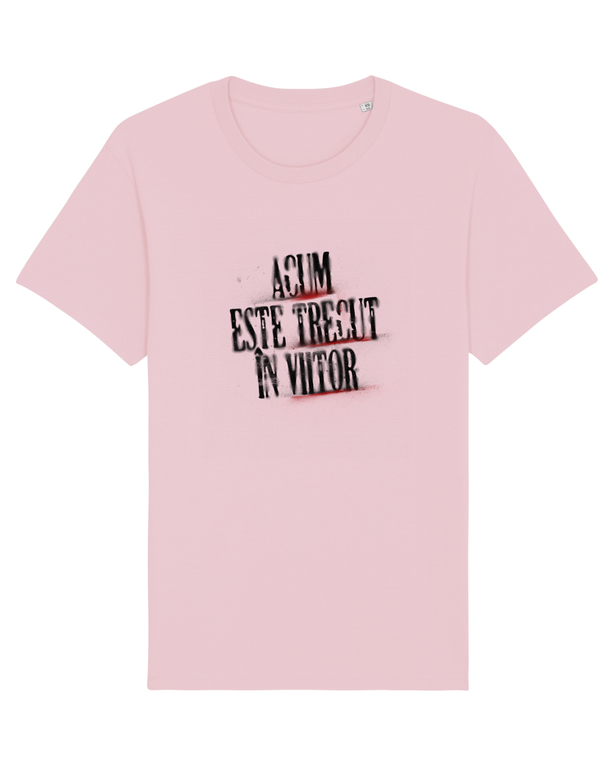 Tricou mânecă scurtă Unisex Rocker Cotton Pink