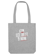 Acum este trecut la viitor (white spray) Sacoșă textilă