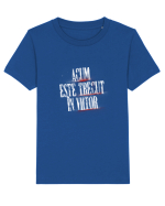 Acum este trecut la viitor (white spray) Tricou mânecă scurtă  Copii Mini Creator