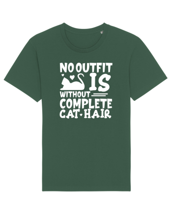 No outfit is without complete cat hair Bottle Green