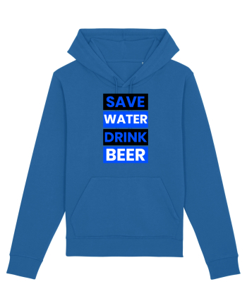 Save water, drink beer Royal Blue