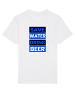 Save water, drink beer Tricou mânecă scurtă Unisex Rocker