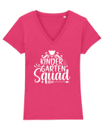 Kinder Garten Squad Tricou mânecă scurtă guler V Damă Evoker