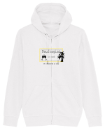 Naufragiat_black-yellow Hanorac cu fermoar Unisex Connector
