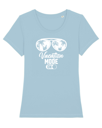 Vacantion mode ON Sky Blue