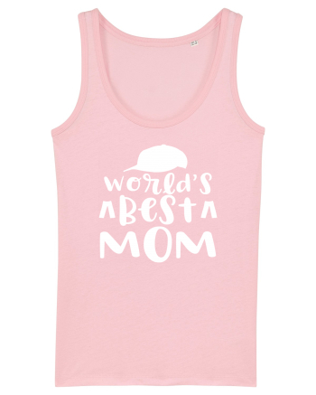 World's Best Mom Cotton Pink